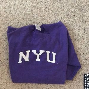 NYU sweater